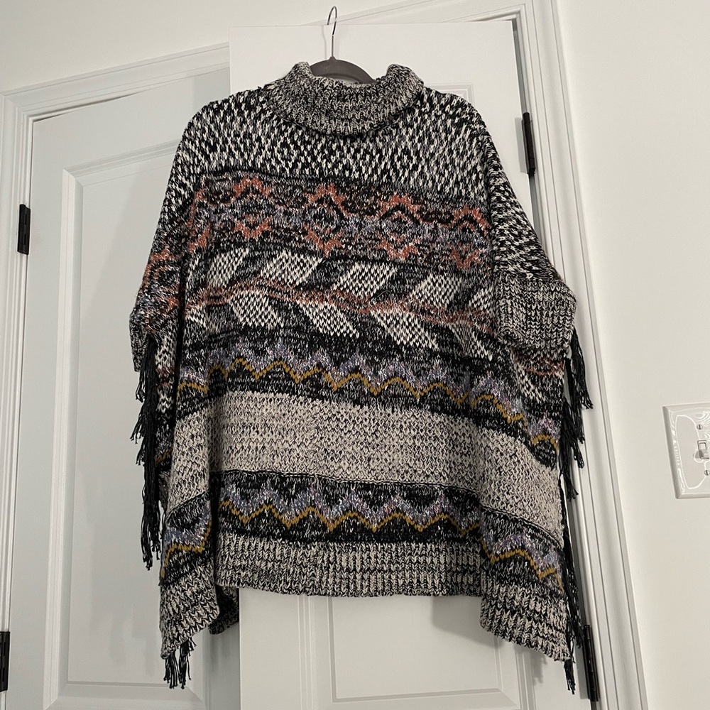Anthropologie Pilcro Magda Knit Poncho - Picture 8 of 8